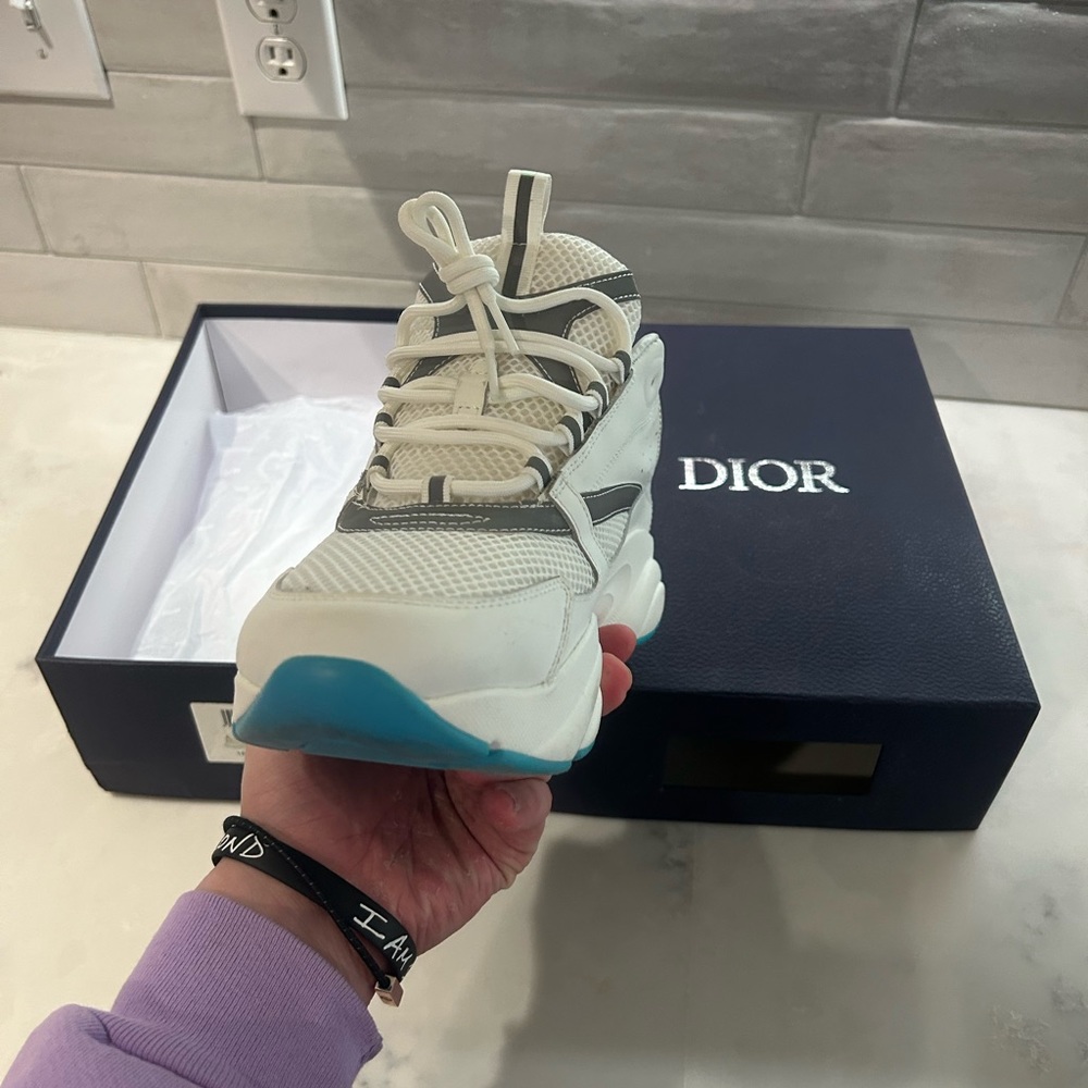 DIOR B22, Silver/Blue, size 45 Eu/ 11us. - Picture 5 of 8